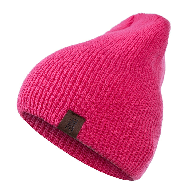 Gender Neutral Casual Warm Knit Winter Beanie Hat Tuque