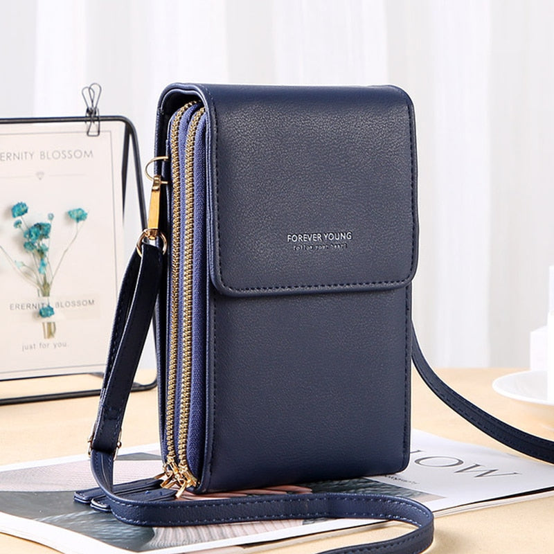 Navy Fun Trendy Fashion Versatile Large Capacity Crossbody Shoulder Strap Handbag Purse