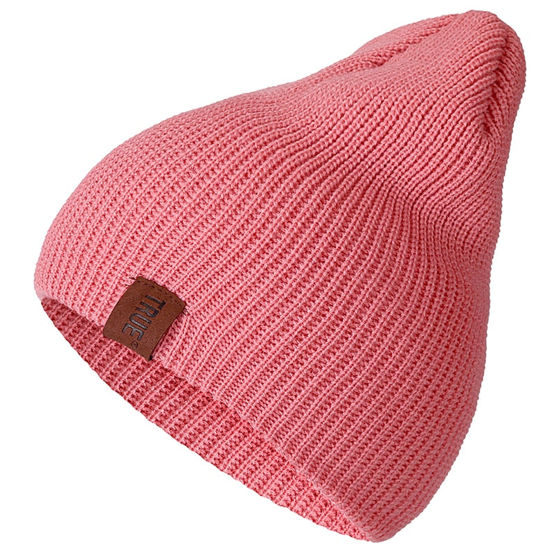 Gender Neutral Casual Warm Knit Winter Beanie Hat Tuque