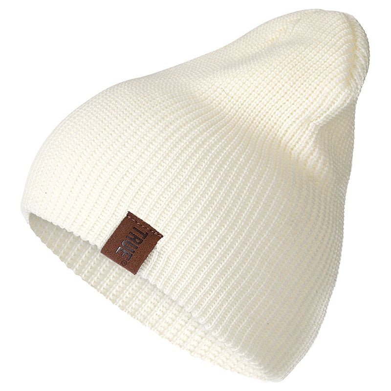 Gender Neutral Casual Warm Knit Winter Beanie Hat Tuque