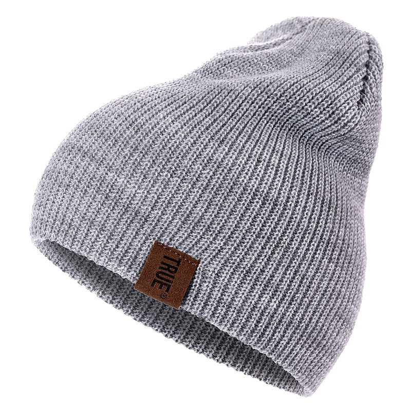 Gender Neutral Casual Warm Knit Winter Beanie Hat Tuque