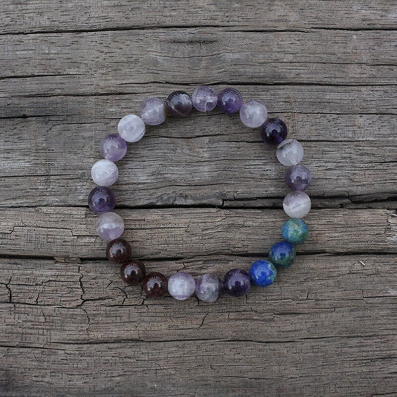 8mm Japamala beads semi-precious stones bracelet and necklace