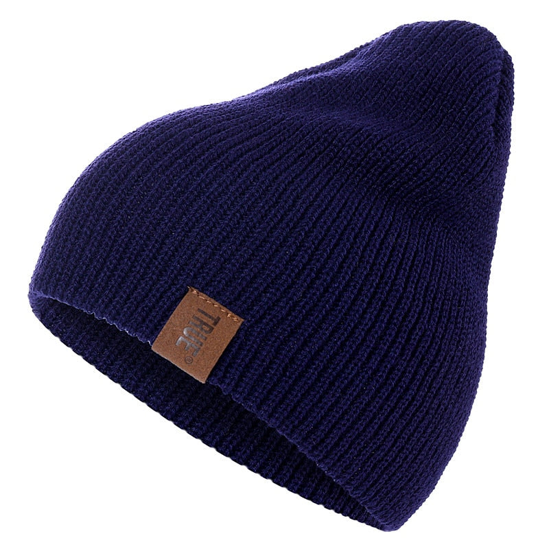 Gender Neutral Casual Warm Knit Winter Beanie Hat Tuque