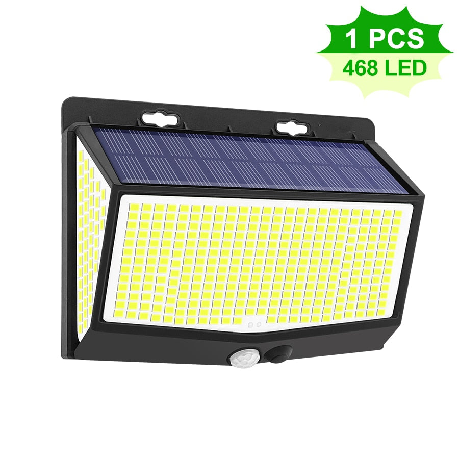 Motion Sensor Solar Outdoor Waterproof 3 Modes Lights for Fence Deck Yard Patio Gate Lawn
