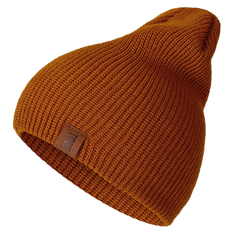 Gender Neutral Casual Warm Knit Winter Beanie Hat Tuque