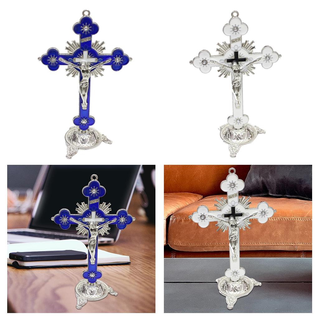 Catholic Christian Jesus Christ On Cross Statue Sculpture Crucifix