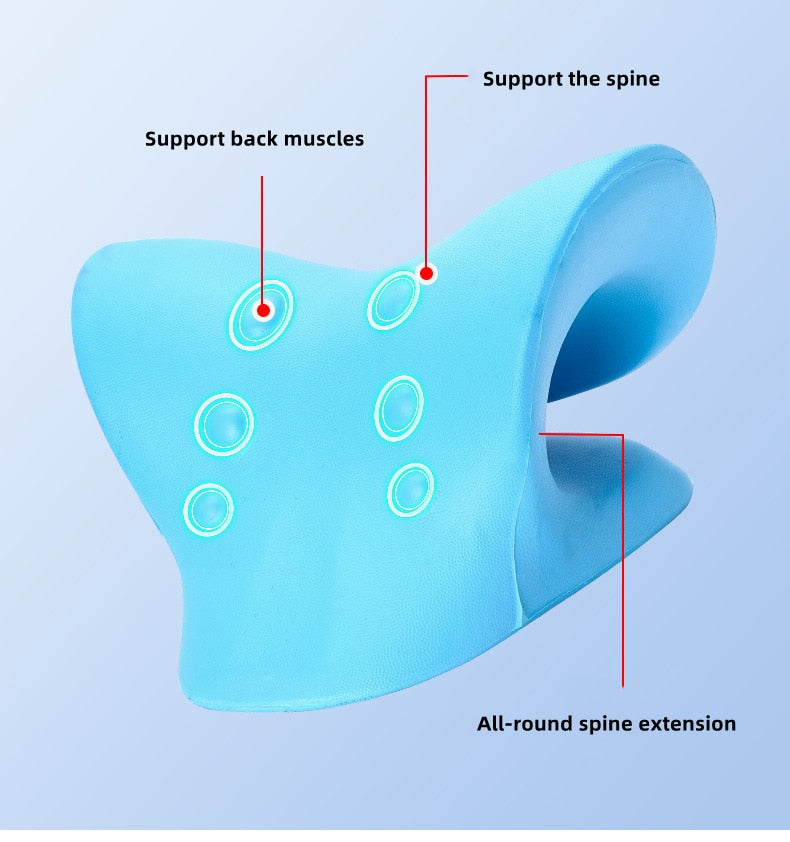 Support spine and back Neck Shoulder Cervical Relaxer Stretcher For Tension Stiffness Relief Cervical Spine Alignment
