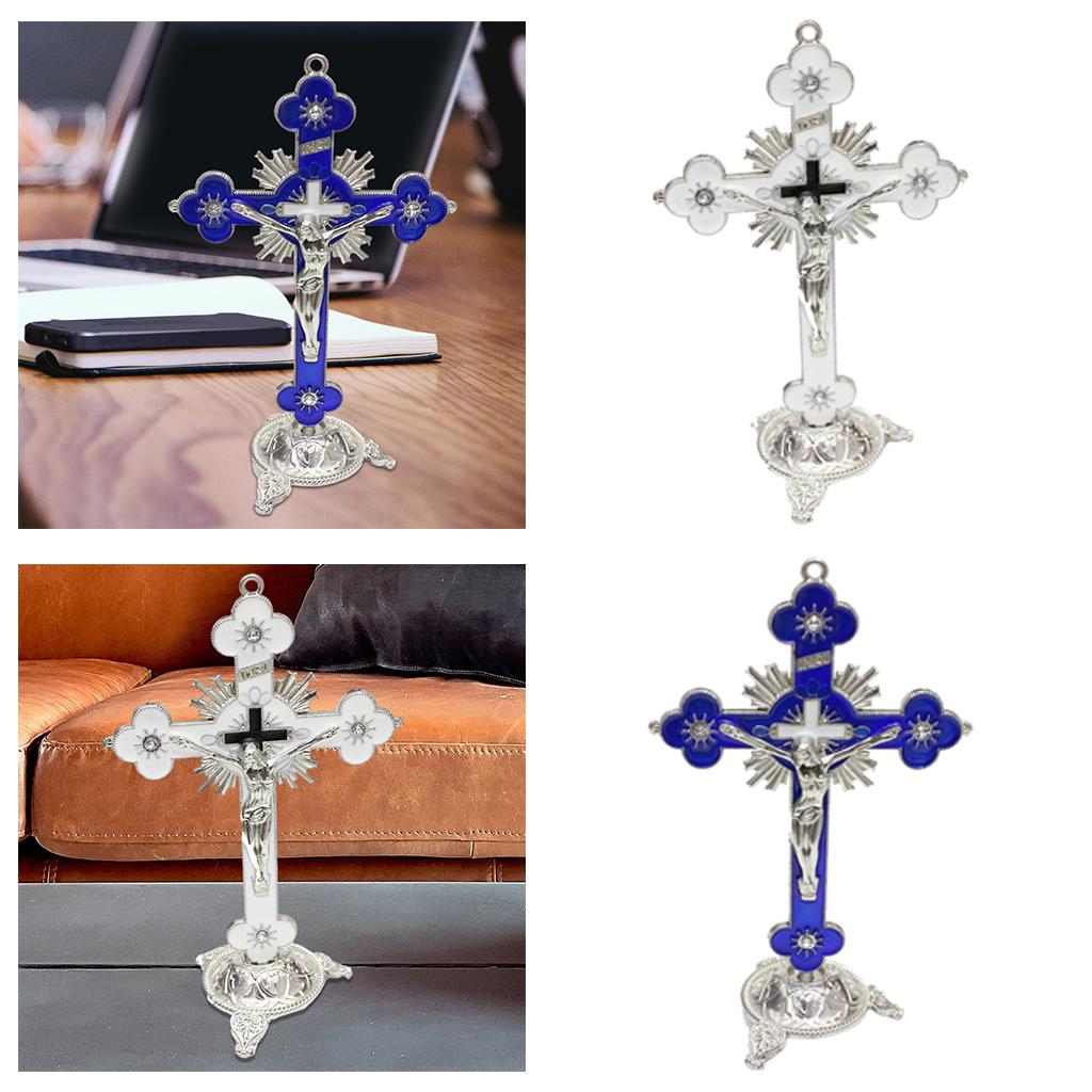 Catholic Christian Jesus Christ On Cross Statue Sculpture Crucifix