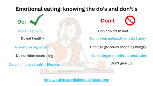 Emotional eating knowing the dos and don'ts