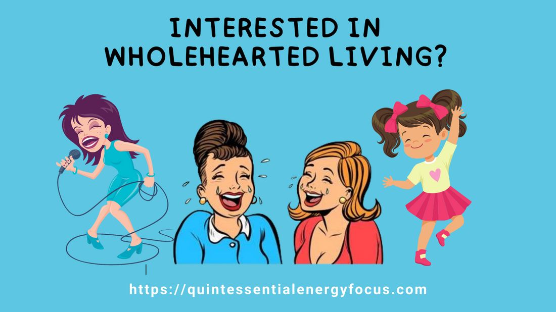 WHOLEHEARTED LIVING - LET GO OF THE NEED TO BE COOL AND ALWAYS IN CONTROL