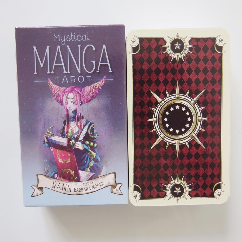 Mystical Manga Beautiful Tarot Oracles Cards For Mysterious Divination Entertainment