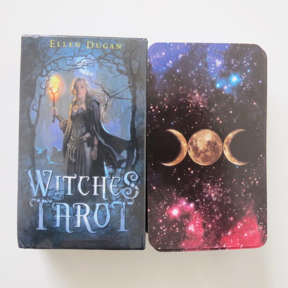 Ellen ugan Witches Beautiful Tarot Oracles Cards For Mysterious Divination Entertainment