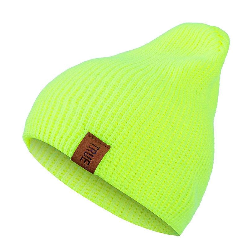 Gender Neutral Casual Warm Knit Winter Beanie Hat Tuque