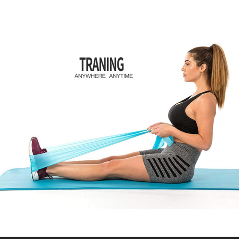 How to use the Fitness Elastic Rubber Band
