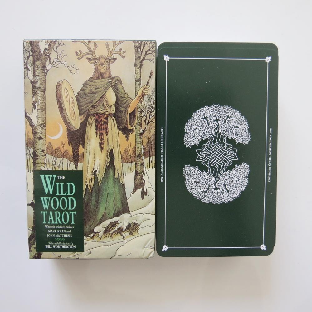 The Wild Wood Beautiful Tarot Oracles Cards For Mysterious Divination Entertainment