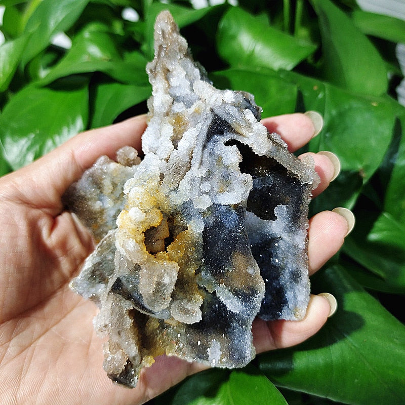 Natural Raw Sphalerite Crystal Gemstone Cluster