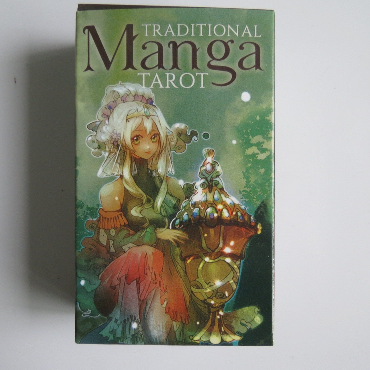 Traditional Manga Beautiful Tarot Oracles Cards For Mysterious Divination Entertainment