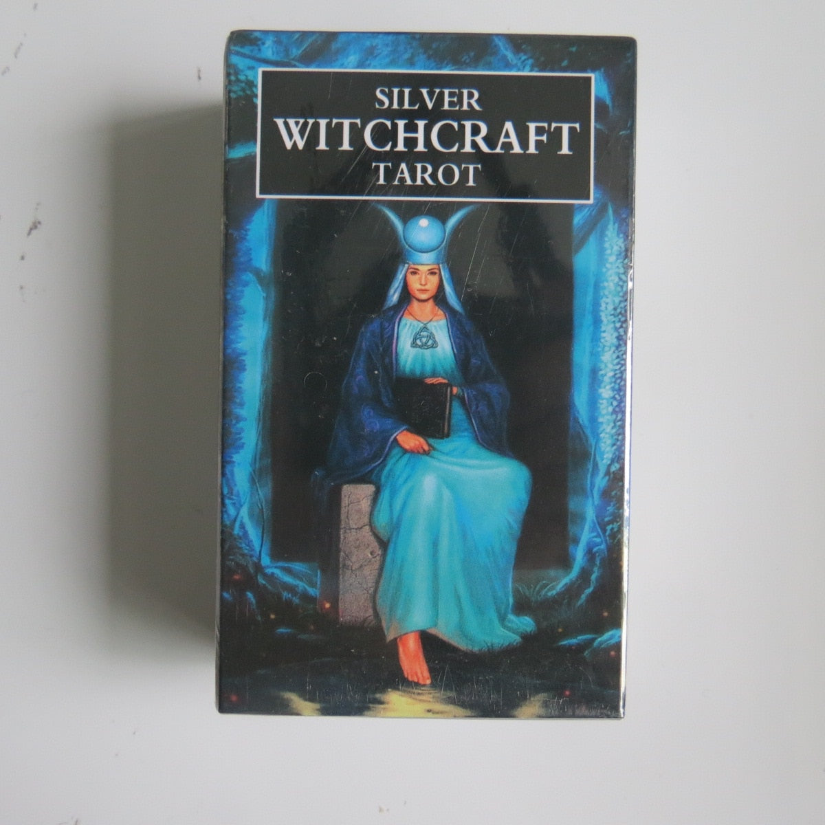 Silver Witchcraft Beautiful Tarot Oracles Cards For Mysterious Divination Entertainment