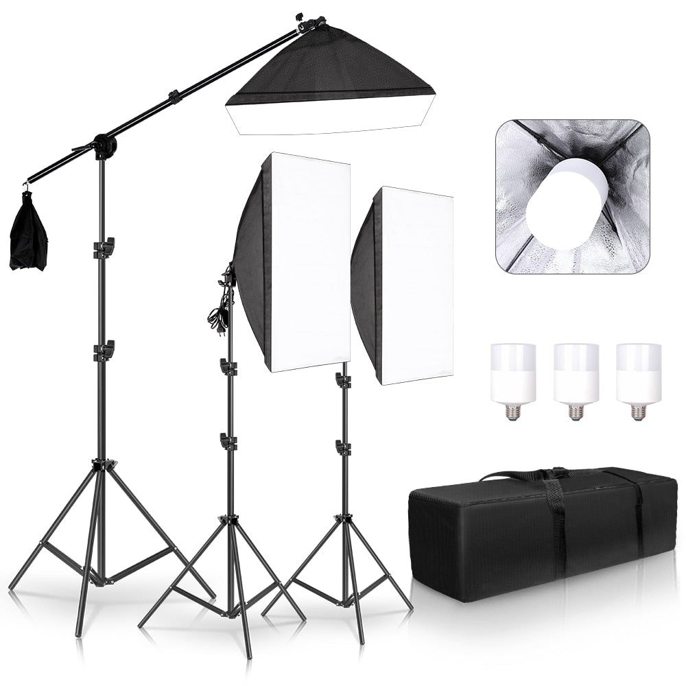 Professional Photo Studio Lighting Kit