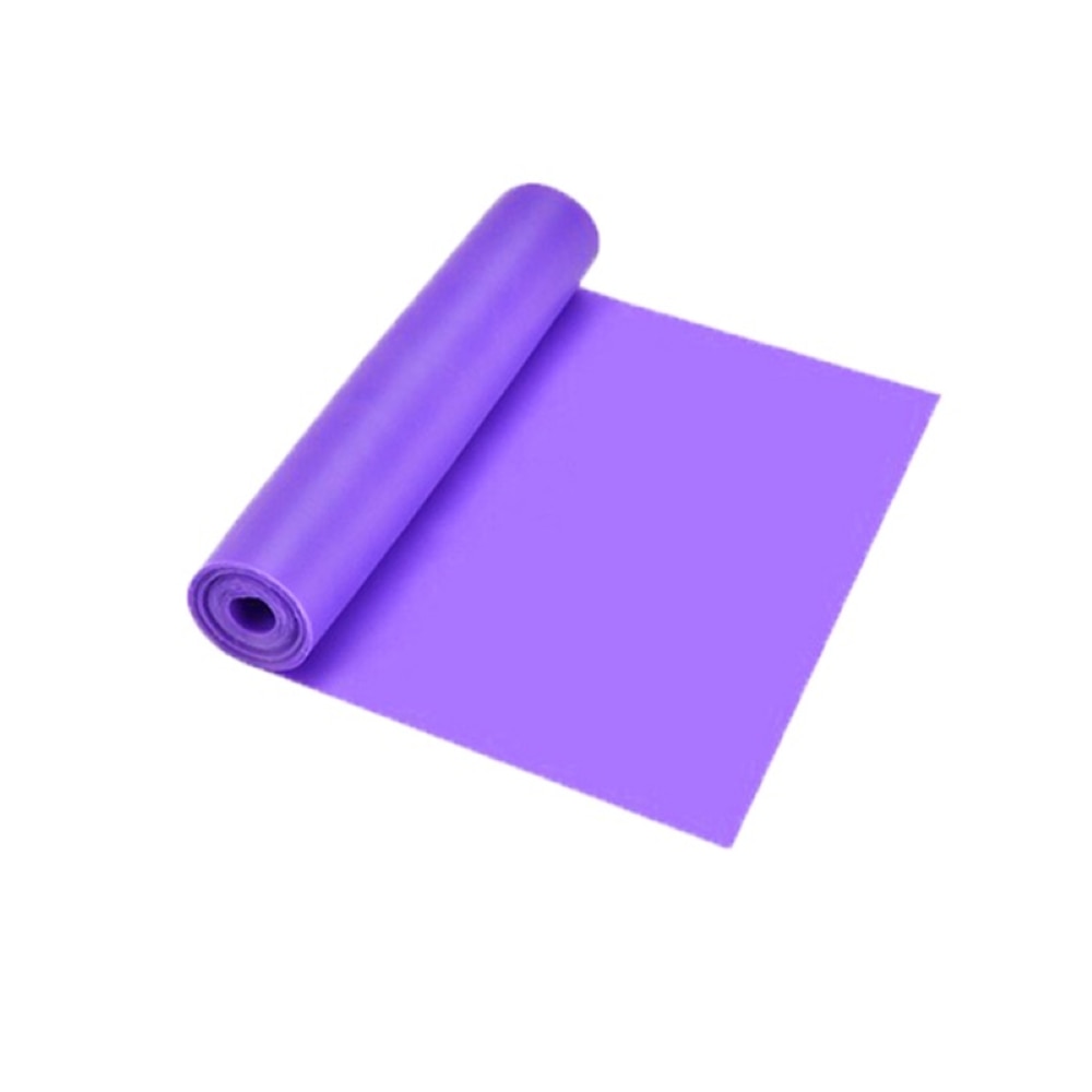 Purple Fitness Elastic Rubber Band