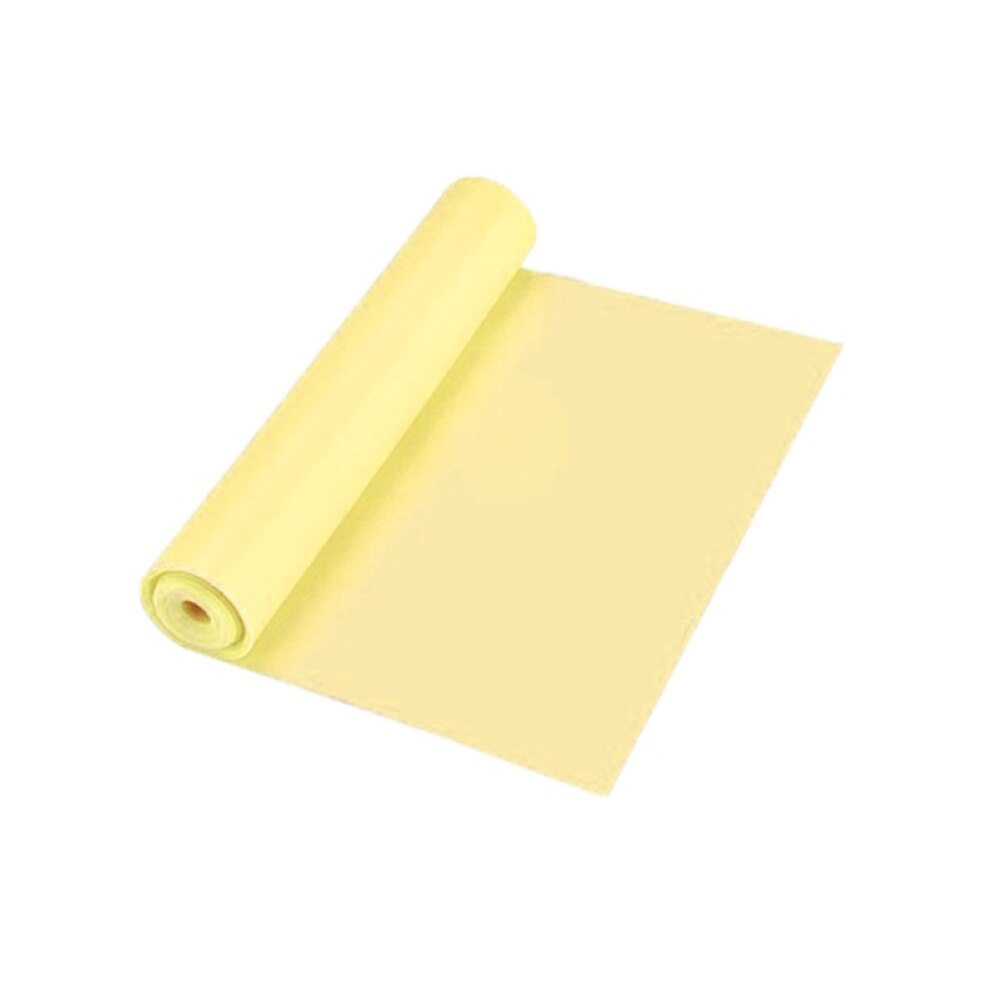 Yellow Fitness Elastic Rubber Band